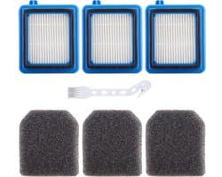 Filteraccessoireset voor stofzuigers: geschikt voor AEG ASKW1, QX8-2, QX7 en QX6 - 7 stuks, inclusief 3 voormotorfilters, 3 hygiënische filters, 1 reinigingsborstel