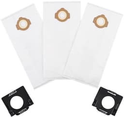 Geschikt voor Milwaukee 49-90-2016/0960-20 M12 stofzuiger - Stofzakken - Non-woven zakken - 5-pack — thumbnail 1