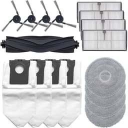 17-delige accessoire set Geschikt voor de Dreame X40 Ultra / X40 Ultra Complete / L40 Ultra robotstofzuiger. Inclusief: 1 hoofdborstel, 4 filters en 4 stofzakken. — thumbnail 2