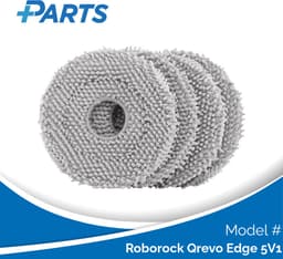 Roborock Qrevo Edge 5V1 Dweilpads (4 Stuks, Plus.Parts® alternatief voor 8.02.0246) — thumbnail 1