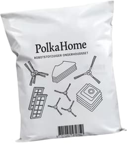 PolkaHome® Vervangingsset geschikt voor Roborock S7 S7 Plus S7 MaxV S7 MaxV Ultra robotstofzuiger, Accessoireset voor robotstofzuigers, accessoires , 1 hoofdborstels, 4 stofzakken, 4 zijborstels, 4 HEPA-filters, 4 dweildoek — thumbnail 2
