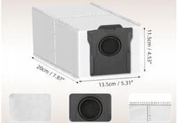 Accessoireset compatibel met robotstofzuiger Dreame X50 Ultra Complete / X50 Master - Onderhoudsset geschikt voor stofzuigers: X50 Ultra Complete - X50 Ultra - L50 Pro Ultra - X50 Master - Vervangingsonderdelen van de beste kwaliteit — thumbnail 3