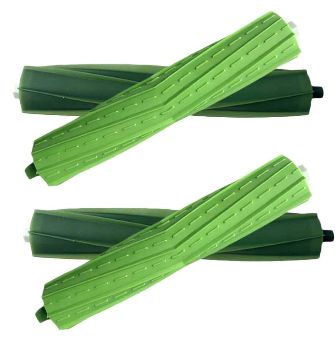 2x rubberen kopborstelset voor iRobot Roomba E5, E6, E7, I7 — afbeelding 1