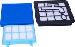 Geschikt voor Philips stofzuigerfilterpatronen, Geschikt voor PowerPro Compact FC9332/09 FC8010/01, HEPA-filter, motorbescherming, 2-pack. — thumbnail 2