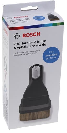 Bosch 2in1 Möbelpinsel und Polsterdüse für Bosch Unlimited 678 BHZU2IN1N Bekledingsborstel — thumbnail 5