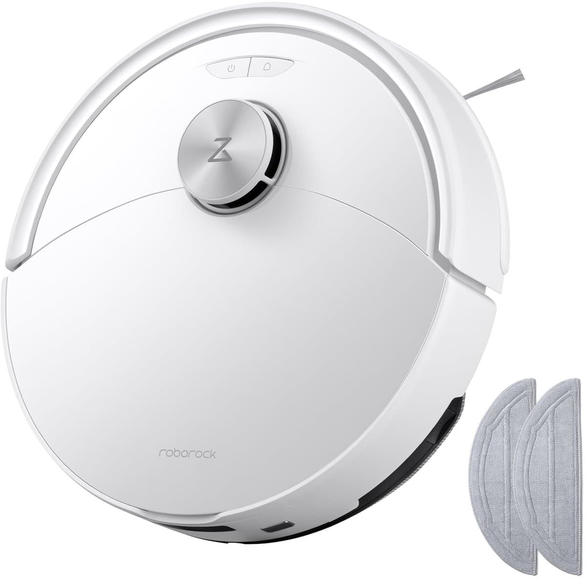 Roborock Q10 S5 Set Robotstofzuiger-10000 Pa Zuigkracht-Dubbele Anti-klitfunctie-VibraRise 2.0-Systeem–8 mm Dweillift–PreciSense LiDAR-navigatie–Obstakelvermijding–APP–Wit-2 Dweilen — afbeelding 1