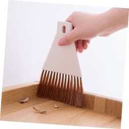 Mini Bezem Stofblik Set - Kleine Stoffer Veegset - Bureau Schoonmaken - Compact Ontwerp — thumbnail 3