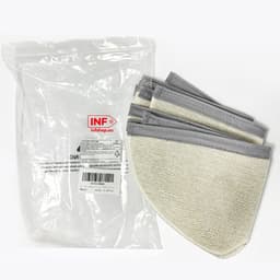 Moppads Geschikt voor Xiaomi Roborock S5/S6 10-pack Grijs — thumbnail 2