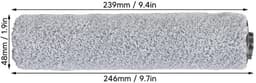 H11 Stofzuiger Roller Borstel - Vervangingsborstel - Eenvoudige installatie - Hoofdborstel - Geschikt voor H11 - ABS materiaal — thumbnail 4