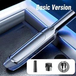 Draagbare Kruimeldief - Handstofzuiger Auto - Interieur Reinigen - Sterke Zuigkracht - 500 g - Basic — thumbnail 2