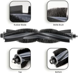 Omgoods - Rollerborstels voor Robotstofzuiger, Set van 4 — thumbnail 5