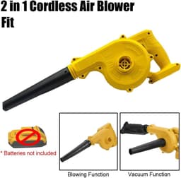 Elektrische Luchtblazer - Stofzuiger Bladblazer - Apparaten Reinigen - 2-in-1 Blaas-Zuigfunctie - 5.2 kg - One Color — thumbnail 4