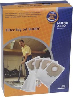 Set van 4 zakken + 1 waterfilter voor nilfisk stofzuiger - nilfisk - 302002403 — thumbnail 4