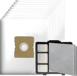 10x Stofzuigerzakken, 1x HEPA filter 2x motor filter geschikt voor Inventum ST306 ST307 ST308 stofzuigers - Vervanging stofzakken SZ300 21200900119, 21200900120 en 21200900010 — thumbnail 1