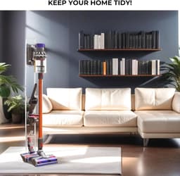 Stofzuigerhouder/Standaard Geschikt voor Dyson Stofzuiger - Vloerstandaard - Stofzuigerslang Houder - Accessoirehouder - Stofzuigerstandaard - Onderdelen - Accessoires - Stofzuiger Houder Voor V7, V8, V10, V11, V15 en DC58, DC59, DC62, DC74 — thumbnail 3