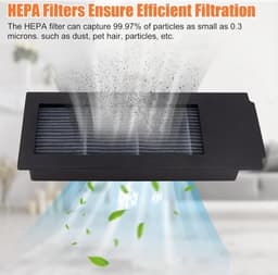 15 stuks vervangende accessoires set geschikt voor Ecovacs Deebot X2 / X2 Omni / X2 Pro / DEX86 stofzuiger reserveonderdelen, 1 hoofdborstel, 4 zijborstels, 2 hepa-filters, 4 stofzakken, 4 dweildoeken — thumbnail 5