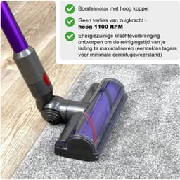 Turbine vloerzuigmond - Geschikt voor Dyson V10 V11 — thumbnail 2