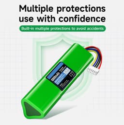 Stofzuigeraccu - 6800 mAh - Geschikt voor Neato D8 D9 D10 — thumbnail 4