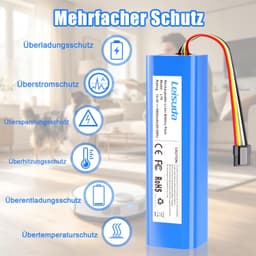Stofzuigeraccu - 6500 mAh - 14,4 V - Lithium-ion — thumbnail 5