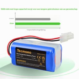 Stofzuigeraccu - 14,8 V - 3000 mAh - Li-ion — thumbnail 5