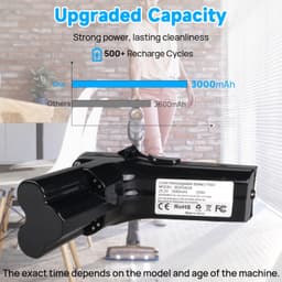 Stofzuigeraccu - 25,2V - 3000mAh - Li-ion — thumbnail 2