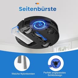 21-delig accessoireset voor Ecovacs Deebot X9 PRO Omni en X11 PRO Omni robotstofzuiger, vervangende onderdelen met hoofdborstel, stofzakken, dweilrollen, filters en zijborstels — thumbnail 2