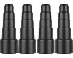 Adapter voor huishoudelijke stofzuigers, vijflaags verloopstuk, converterkop - 4-pack