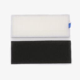5 stuks Stofzuiger filter - Stofzuiger vervangingsset - HEPA-filtervervanging - Filter zijborstel vervanging - Vervangend filter - Geschikt voor Tefal Rowenta veegmachine X-plorerSerie 75 hoofdborstel filterdoek accessoire - Wit - 130 x 50 mm — thumbnail 2