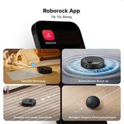 Roborock Q10 S5 Robotstofzuiger– 10000 Pa Zuigkracht–Dubbele Anti-klitfunctie–VibraRise 2.0-Systeem– 8 mm Dweillift– PreciSense LiDAR-navigatie–Obstakelvermijding– APP–Zwart — thumbnail 5