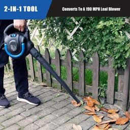 Tapijtreiniger - Tapijtwassers - Nat-Droogstofzuigers - Multifunctionele Stofzuiger - met Accessoires - 3 Wisselfilters - Blaasfunctie - voor Huis - Garage - Auto - Tapijt - 1200W - 23L - 240V - Blauw — thumbnail 4