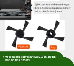 Replacements® onderdelen geschikt voor Neato Botvac D-Series (niet de D8) - 8-delig — thumbnail 3