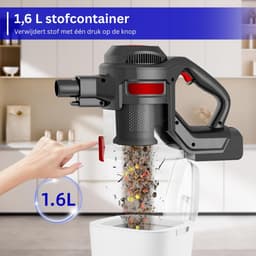 CLGP® Stofzuiger Draadloos - Steelstofzuiger Snoerloos - Tapijtreiniger — thumbnail 5