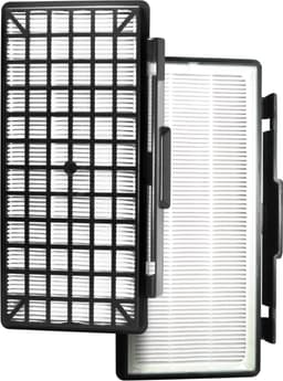 2x Dparts hepa filter geschikt voor Bosch en Siemens - hygiënefilter voor Free'e, VSZ 6 en Z6.0 stofzuiger series - stofzuigerfilter 647753 00647753 - 577303 00577303 - BBZ154HF - VZ154HFB allergiefilter — thumbnail 1