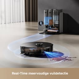 MOVA Z50 Ultra - Robotstofzuiger met Dweilfunctie - 19.000 Pa Zuigkracht - Automatisch Reinigingsstation - Zelfreinigende Mop & Slimme AI-Navigatie - Geschikt voor Tegels, Hout en Tapijt — thumbnail 4