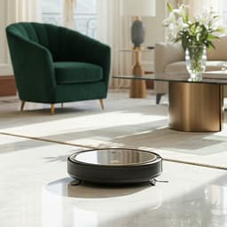 AG6000 Robotstofzuiger met Dweilfunctie - 120minuten - Met Oplaadstation - Robotstofzuigers - Huisdieren - met Dweil - Luxe Robotstofzuiger - Dweilrobot - Automatisch opladen - met App of afstandsbediening te gebruiken - 2500Mah - Ring Design — thumbnail 3