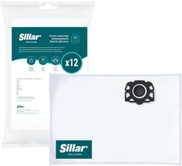 Sillar, stofzuigerzakken synthetisch - anti-allergeen, vervanging voor 6.959-130.0 2.863-314.0 KFI 357 - geschikt voor stofzuigers Karcher WD1 WD2 WD3 WD3.200 KWD1 KWD2 KWD3 SE4 SE4001 SE4002 - 12 stuks — thumbnail 5