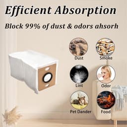 12 stuks Stofzakken - geschikt voor ILIFE V9 - V9pro Zelfledigende Robot Cleaner - Grote Capaciteit Tas Vervanging Accessoire Kits — thumbnail 2