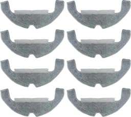 Wisserdoeken Geschikt voor DREAME D10 Plus Gen 2 / D10s plus / D9 PLUS robotstofzuigeraccessoires, D10 Plus Gen 2 accessoires, 8 dweilpads, herbruikbaar en wasbaar, reservedoek, accessoires — thumbnail 1