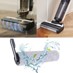 Accessoireset - 5 stuks - geschikt voor Tineco Floor One S5 - FLOOR ONE S5 PRO - S5 PRO 2 - S5 PRO SERIES - IFLOOR 5 BREEZE - accustofzuiger (nat en droog) - Vervangingsonderdelen - Inclusief 2 borstelrollen en 2 HEPA-filters — thumbnail 5