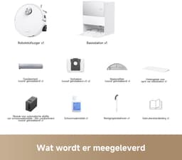 Dreame Aqua10 Roller – Robotstofzuiger - Nat- en Droogstofzuiger met 30.000 Pa - Automatisch Legen & Zelfreinigende Rol - 100 °C Rolreiniging - AutoSeal™ Tapijtkering — thumbnail 4