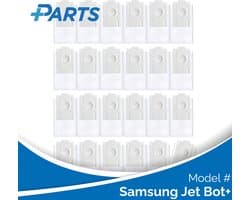 Samsung Jet Bot+ Stofzakken (24 Stuks, Plus.Parts® alternatief voor VCA-RDB95)