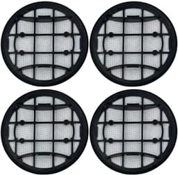 OIMG 4 stuks HEPA-filter vervangingsfilters geschikt voor VC7000/8000 Serie XC7053 XC7055 XC7057 XC8055 XC8057 XV1681/01 draadloze stofzuigers, schuim - en inlaatfilters - wasbaar en herbruikbaar — thumbnail 1