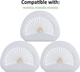 4 stuks - filterpatronen - Stofzuigerfilters - Vervangingspatronen voor Black & Decker VLPF10-serie HLVA 315J, 320J, 325J - Vervangingsfilters voor handstofzuigers - Stofzuigeraccessoires - Wit — thumbnail 5