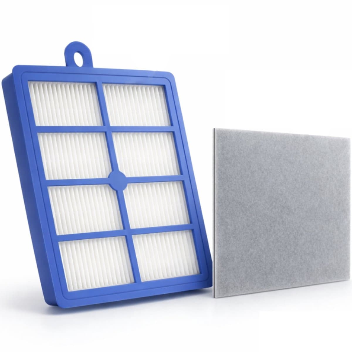 1x HEPA en 1x invoer filter set geschikt voor Philips Performer Expert, Silent, PerformerPro - Vervanging onderdeel — afbeelding 1