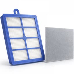 1x HEPA en 1x invoer filter set geschikt voor Philips Performer Expert, Silent, PerformerPro - Vervanging onderdeel — thumbnail 1