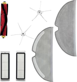 PARTS4® Robotstofzuiger vervangingsset geschikt voor Roborock S5 / S6 / S60 series | 7-delige set met middenborstel, zijborstel (2 x), HEPA filter (2 x), mop doek (2 x) — thumbnail 1