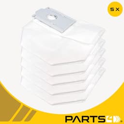 5 Stofzuigerzakken PARTS4® geschikt voor Samsung JET Bot AI+ series | Alternatief voor origineel nummer VCA-RDB95 | O.a. geschikt voor Jet Bot AI+, VCA-RDB95, VR50T95735W/WA & VT30T85513W/WA — thumbnail 3