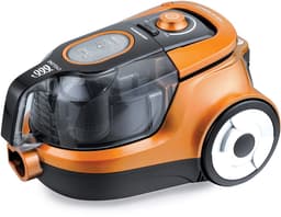 Heinner Zakloze Stofzuiger – 2,2L – HEPA Filter 13 – 750W – Cyclonisch Systeem – Telescopische Buis – Zwart / Oranje — thumbnail 2
