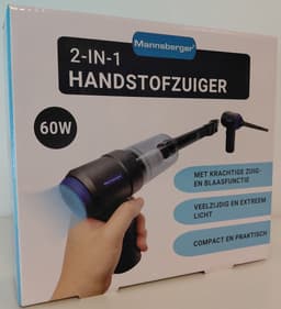 2-in-1 Snoerloze Handstofzuiger - Met Blaasfunctie - Compact — thumbnail 2