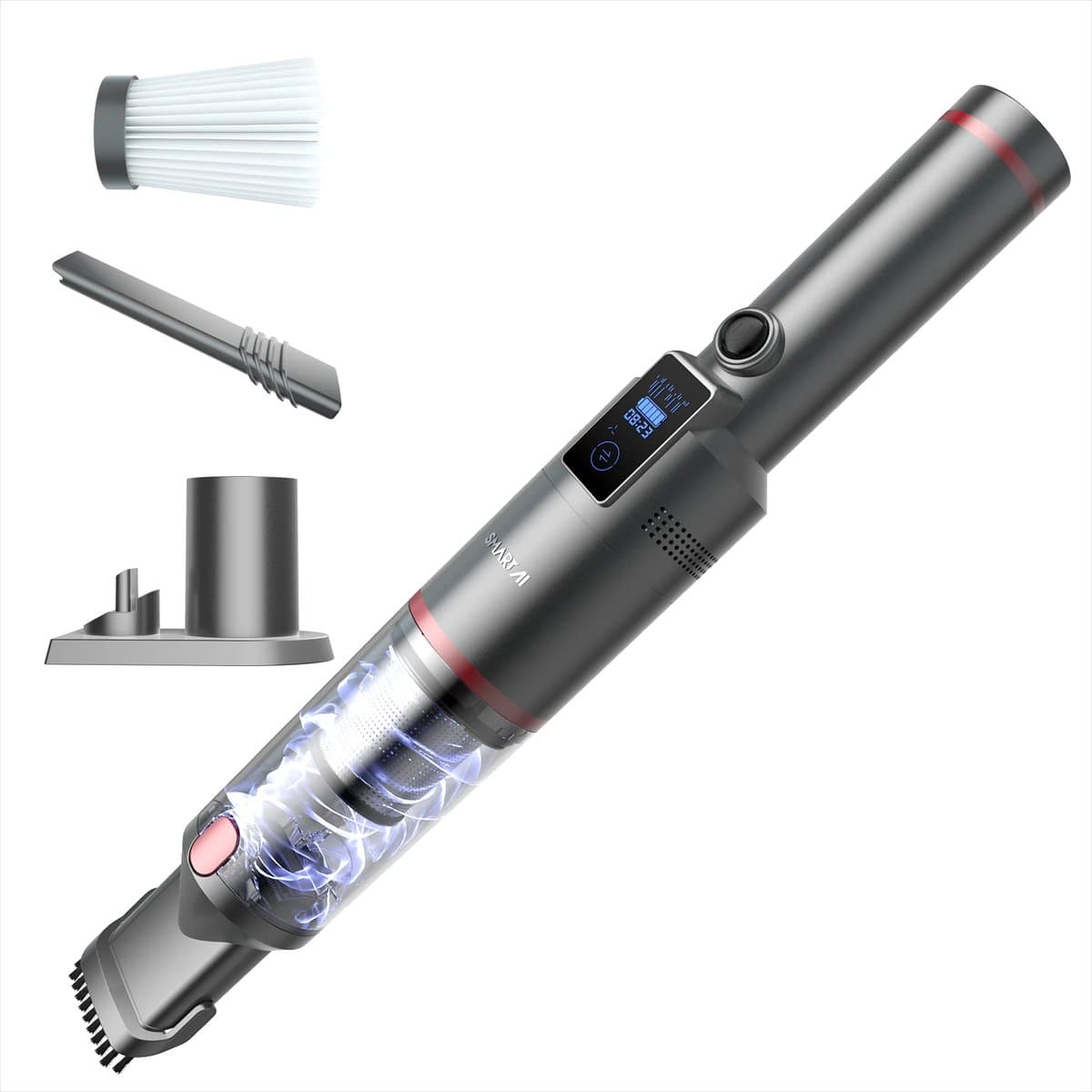 Benelux Select Kruimeldief - Handstofzuiger – Kruimelzuigers – Met HEPA-Filter – Lichtgewicht – Incl. Opzetstukken - 35 x 7 x 7 cm — afbeelding 1